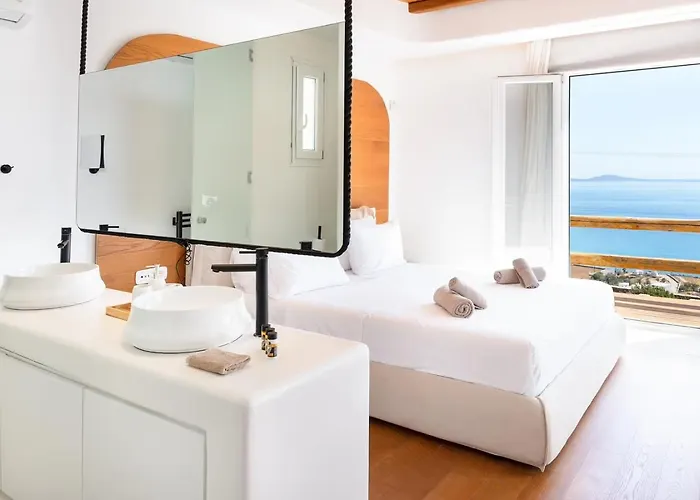 Ria Mar & By Live&travel Hébergement de vacances Houlakia (Mykonos)